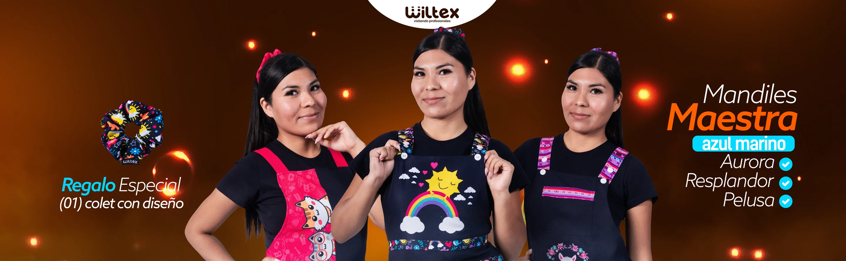 Modelos usando nuestros productos
